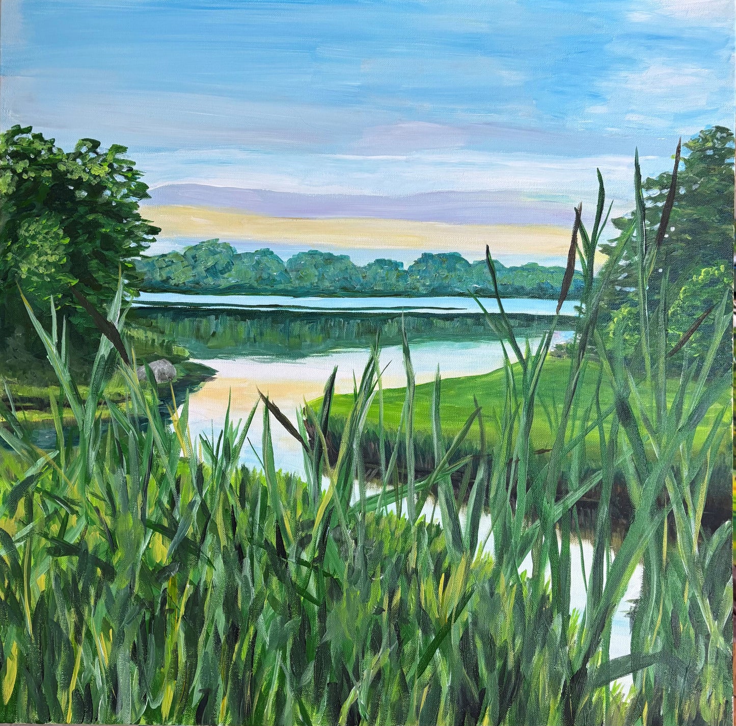A Moment in the Salt Air --SOLD