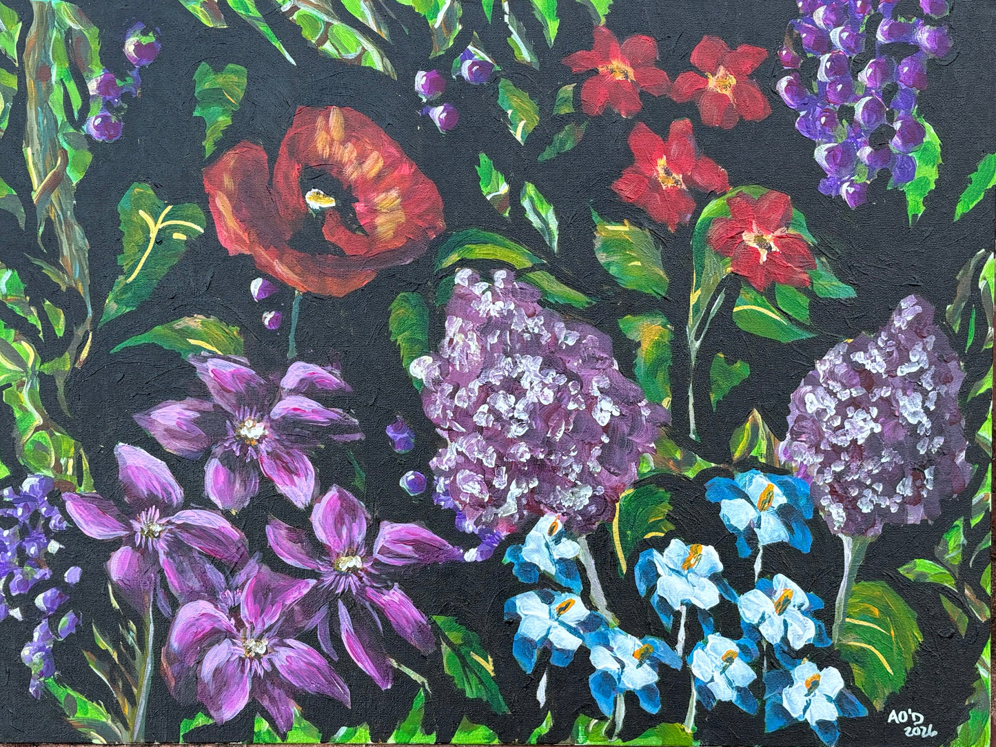 Magnet: Fetching Flowers