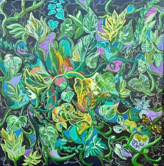 Eclectic Forest Tapestry