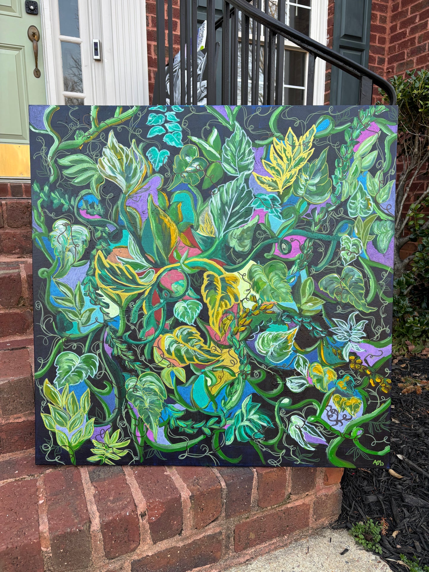 Eclectic Forest Tapestry